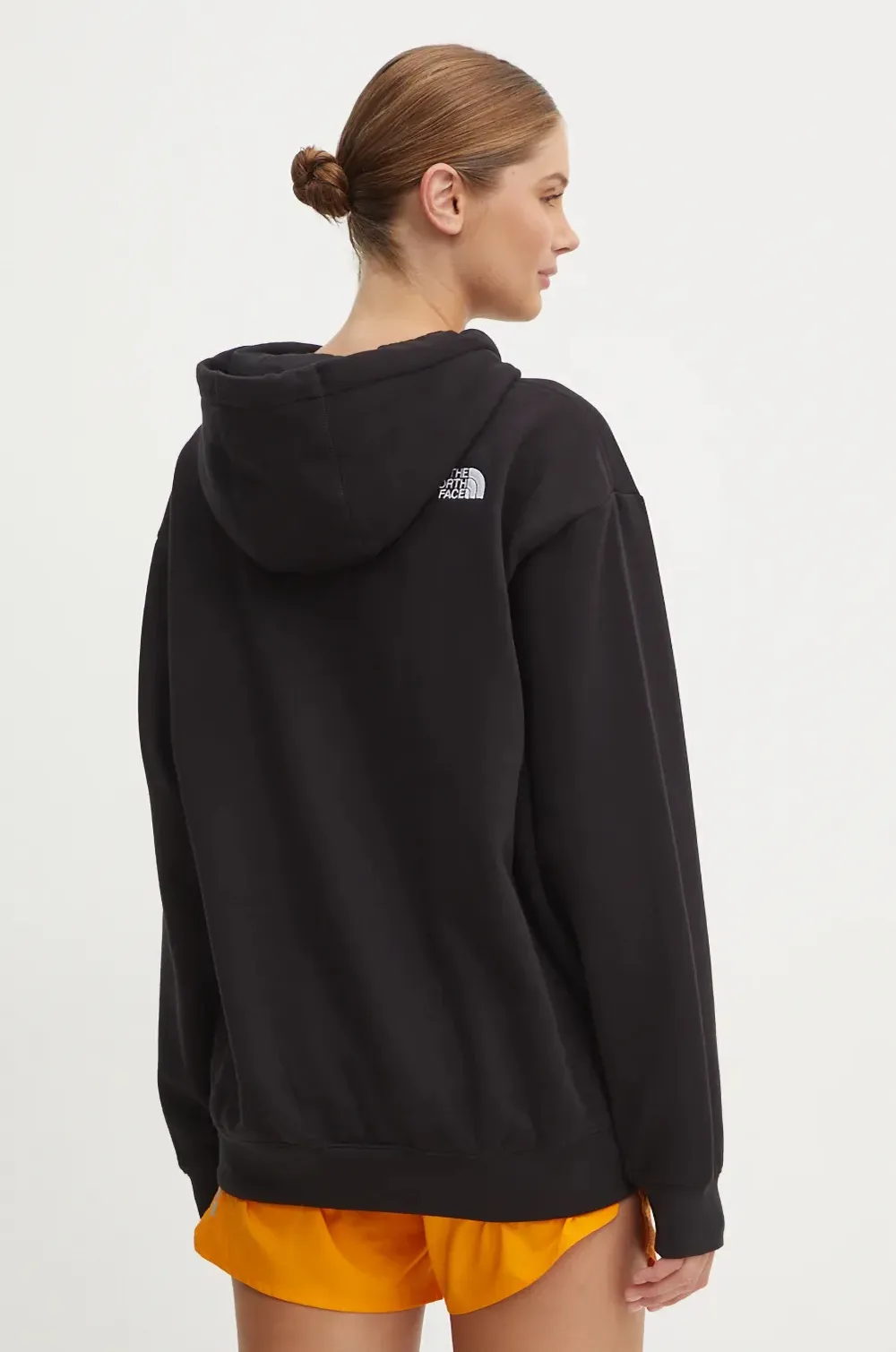 The North Face Hoodie met logodetail Zwart