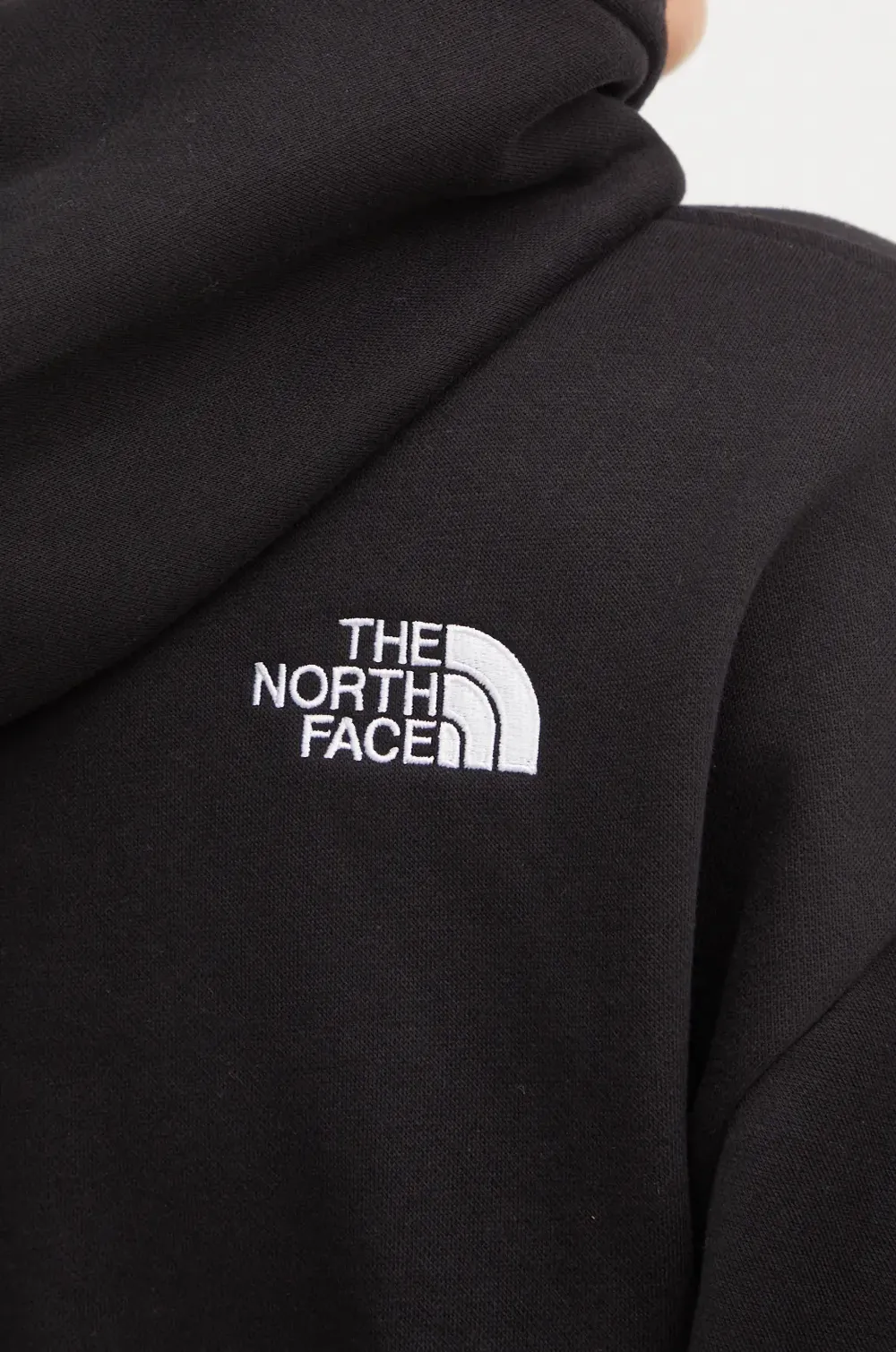The North Face Hoodie met logodetail Zwart