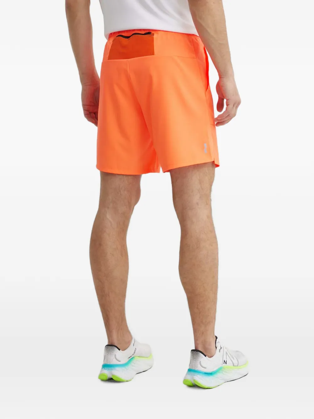 The North Face Trainingsshorts met logoprint Oranje