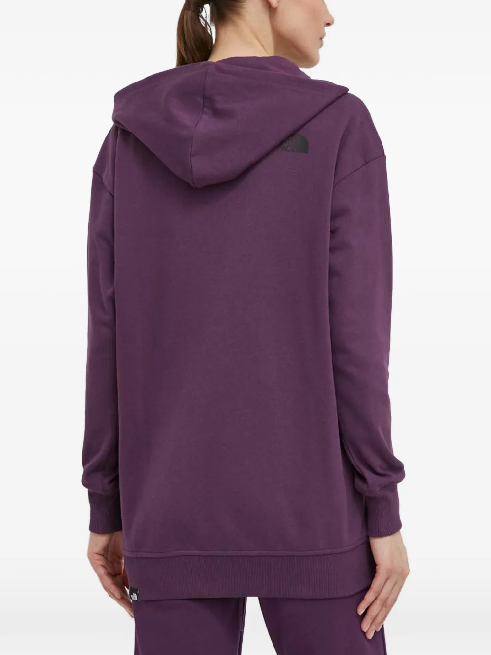 The North Face zip-up hoodie Paars