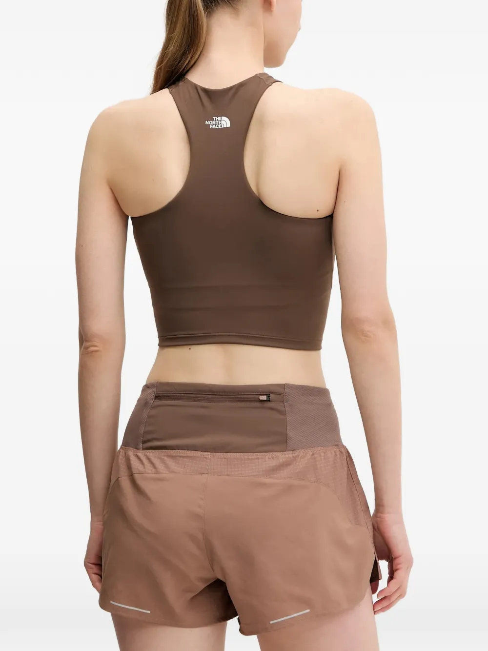The North Face Refina Longline halterneck sports bra Bruin