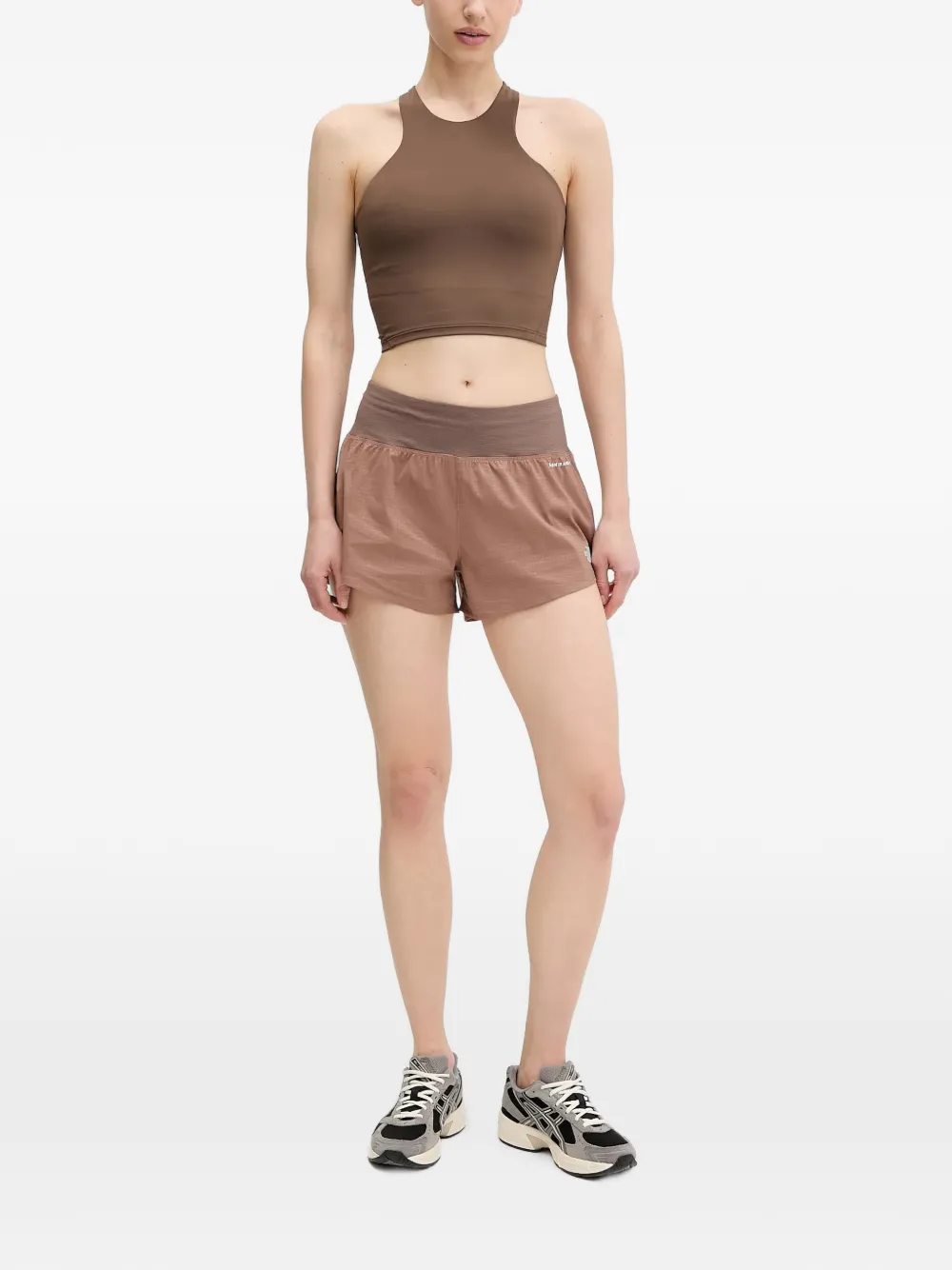 The North Face Shorts met raster-patroon Bruin