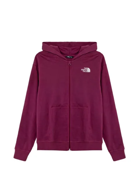 The North Face Kids front-zip hoodie