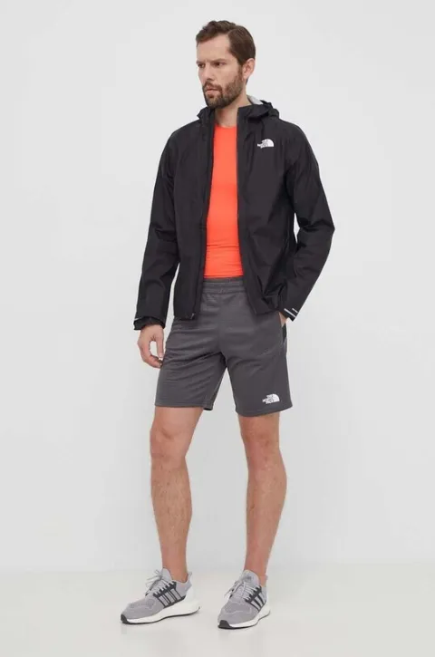The North Face Mountain Athletics textured logo track shorts