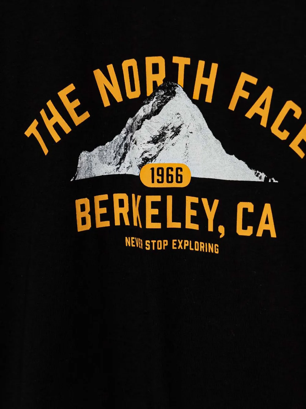 The North Face Kids T-shirt met grafische print Zwart