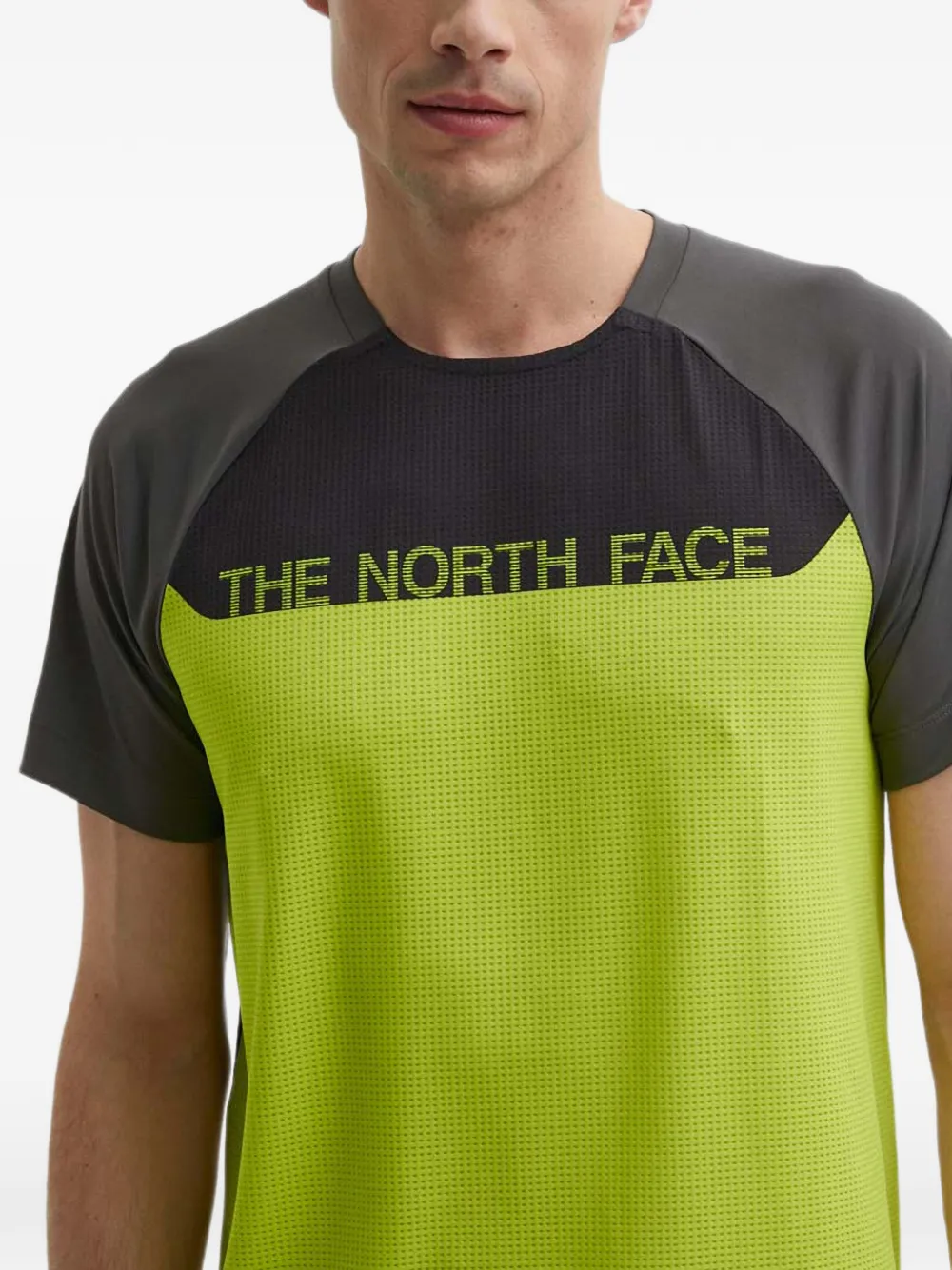 The North Face T-shirt met logoprint Groen