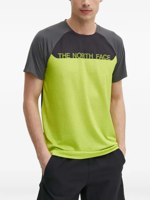 The North Face logo-print panelled T-shirt