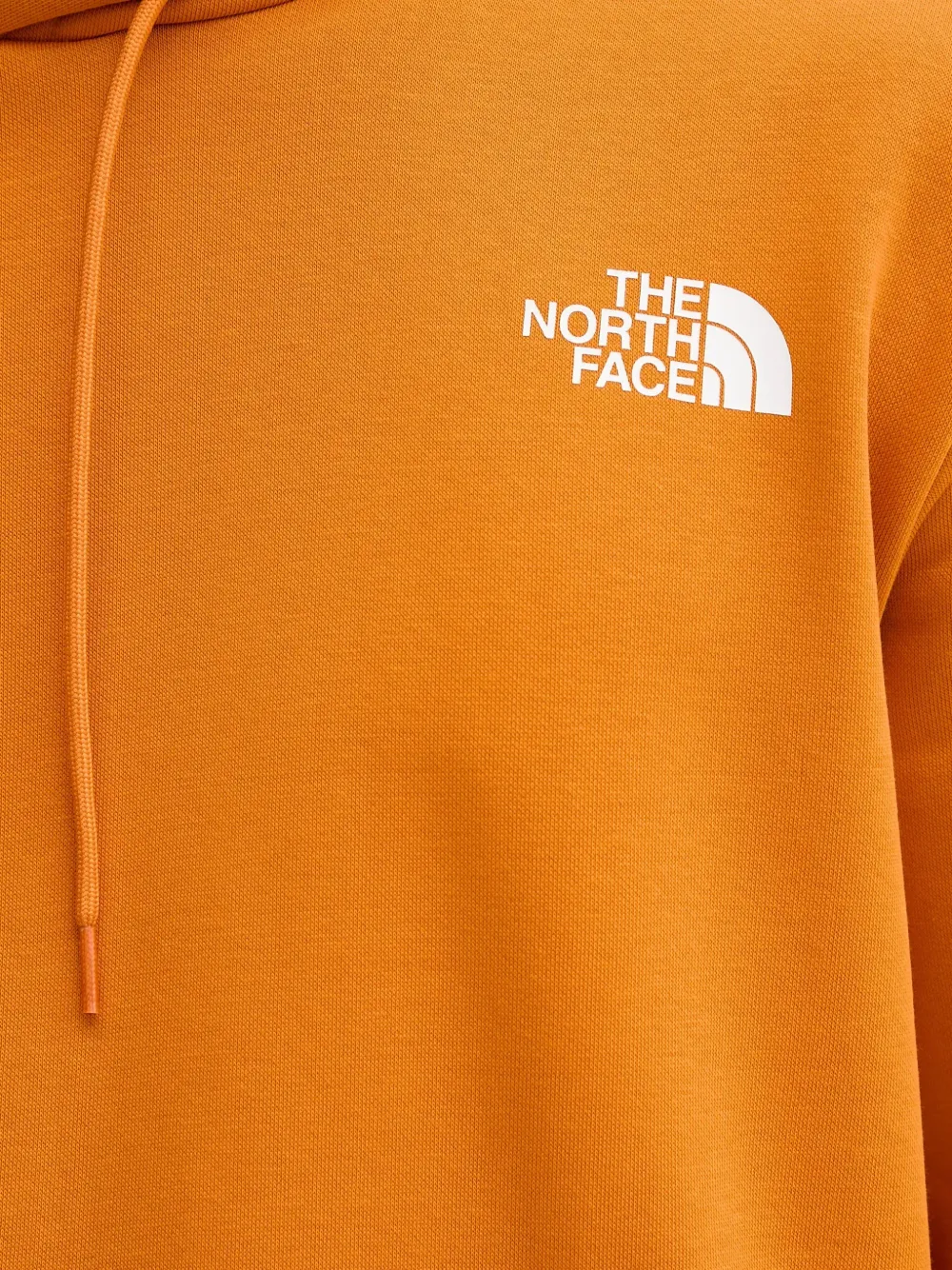 The North Face Simple Dome drawstring hoodie Oranje