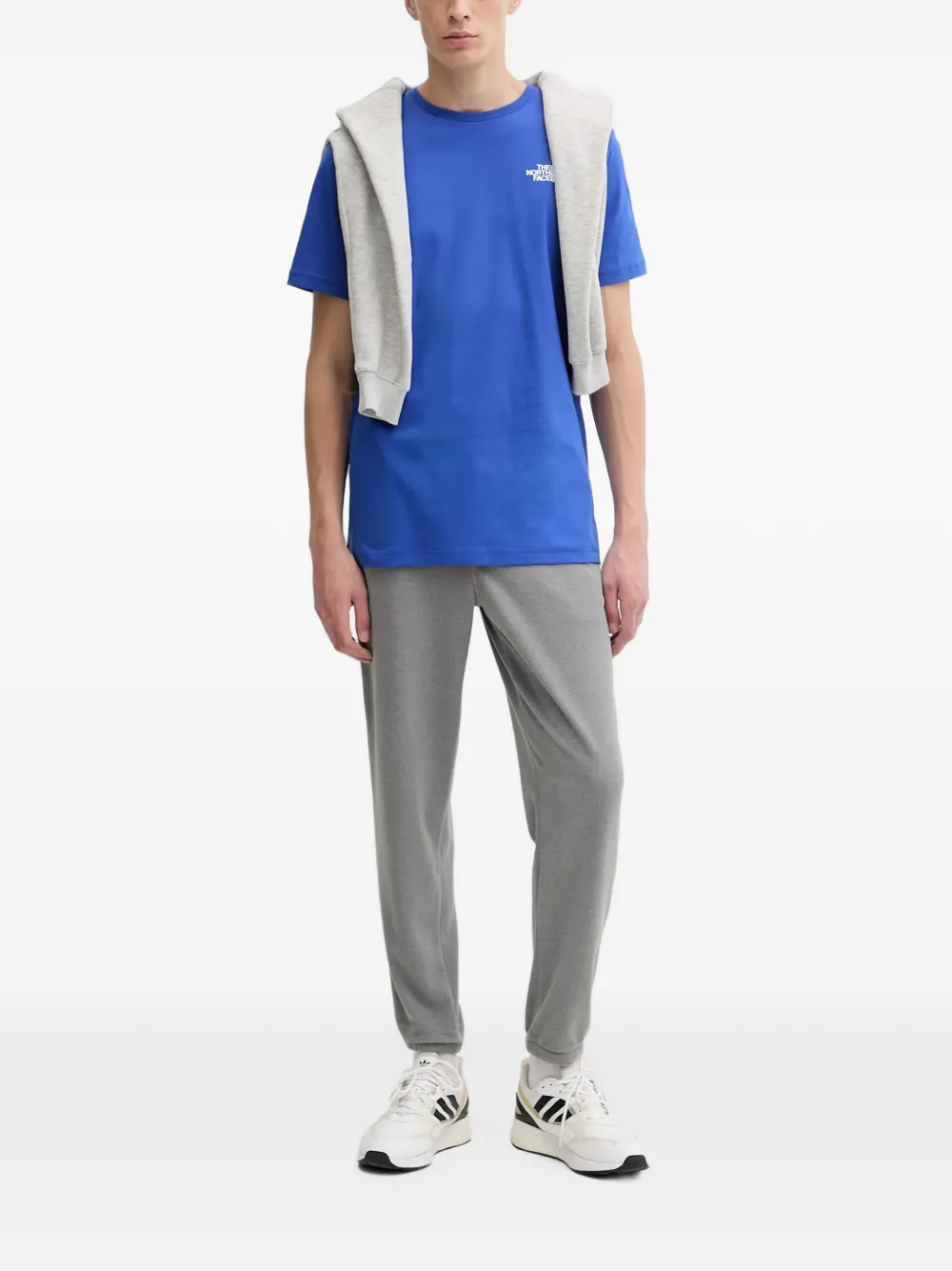 The North Face Trainingsbroek met logoprint Grijs