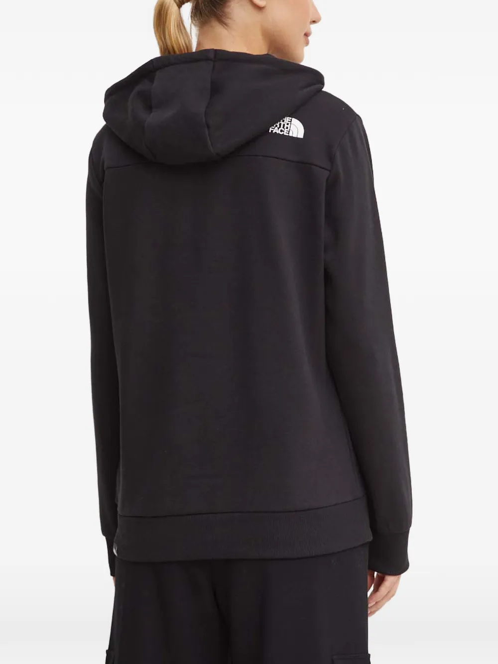 The North Face Hoodie met logo Zwart