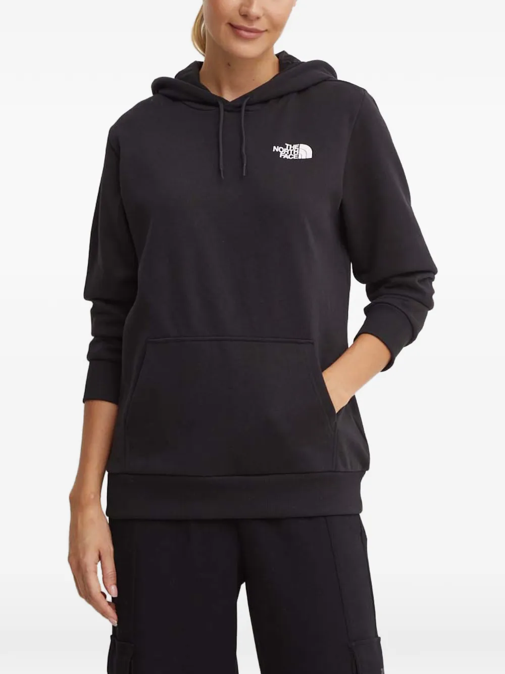 The North Face Hoodie mit Logo - Schwarz