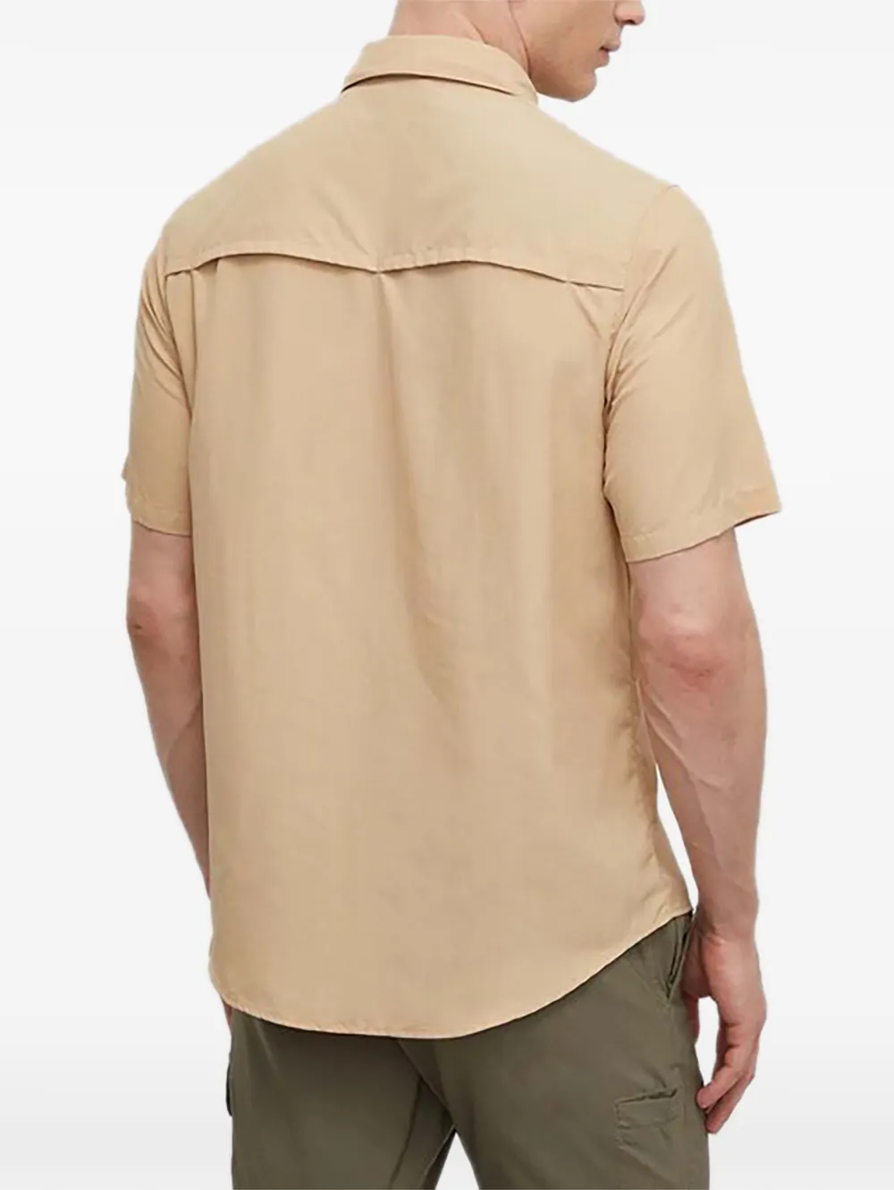The North Face Overhemd met zak met knoop Beige