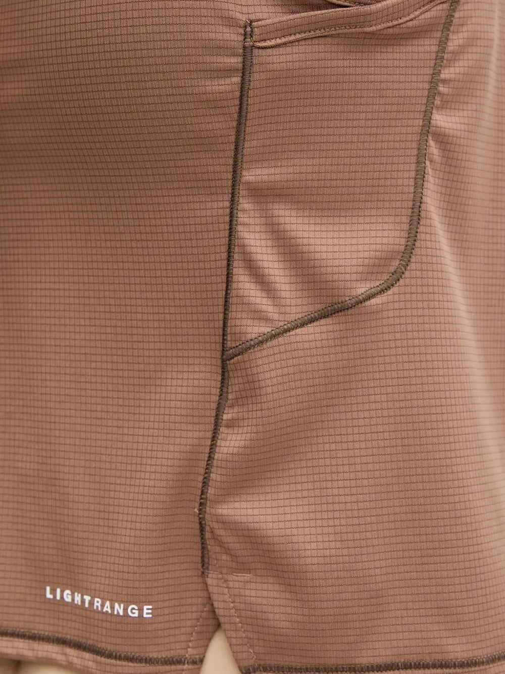 The North Face Shorts met rits en zak Bruin