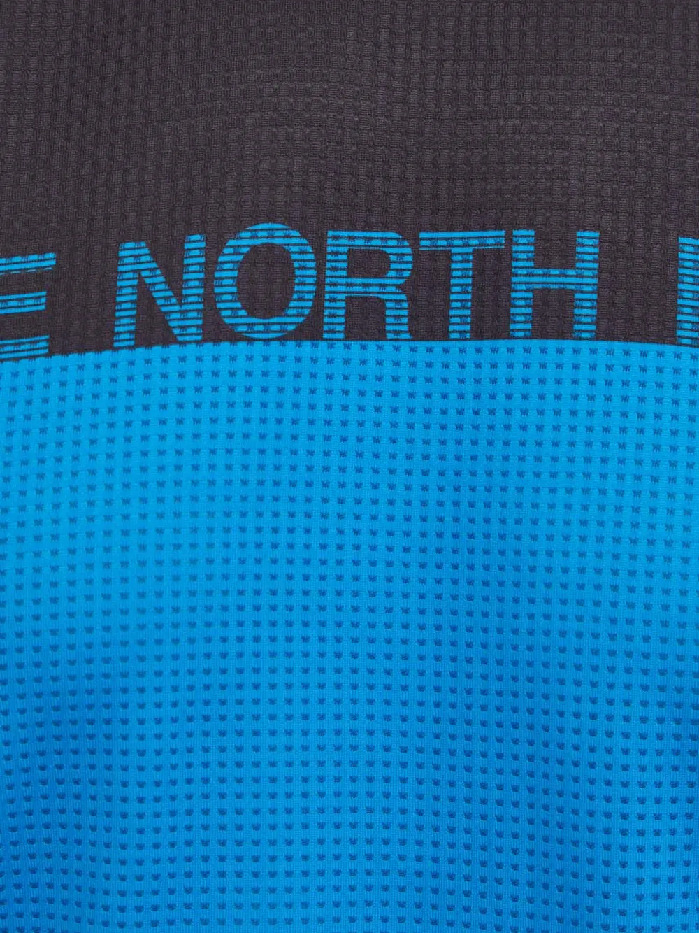 The North Face T-shirt met logoprint Blauw