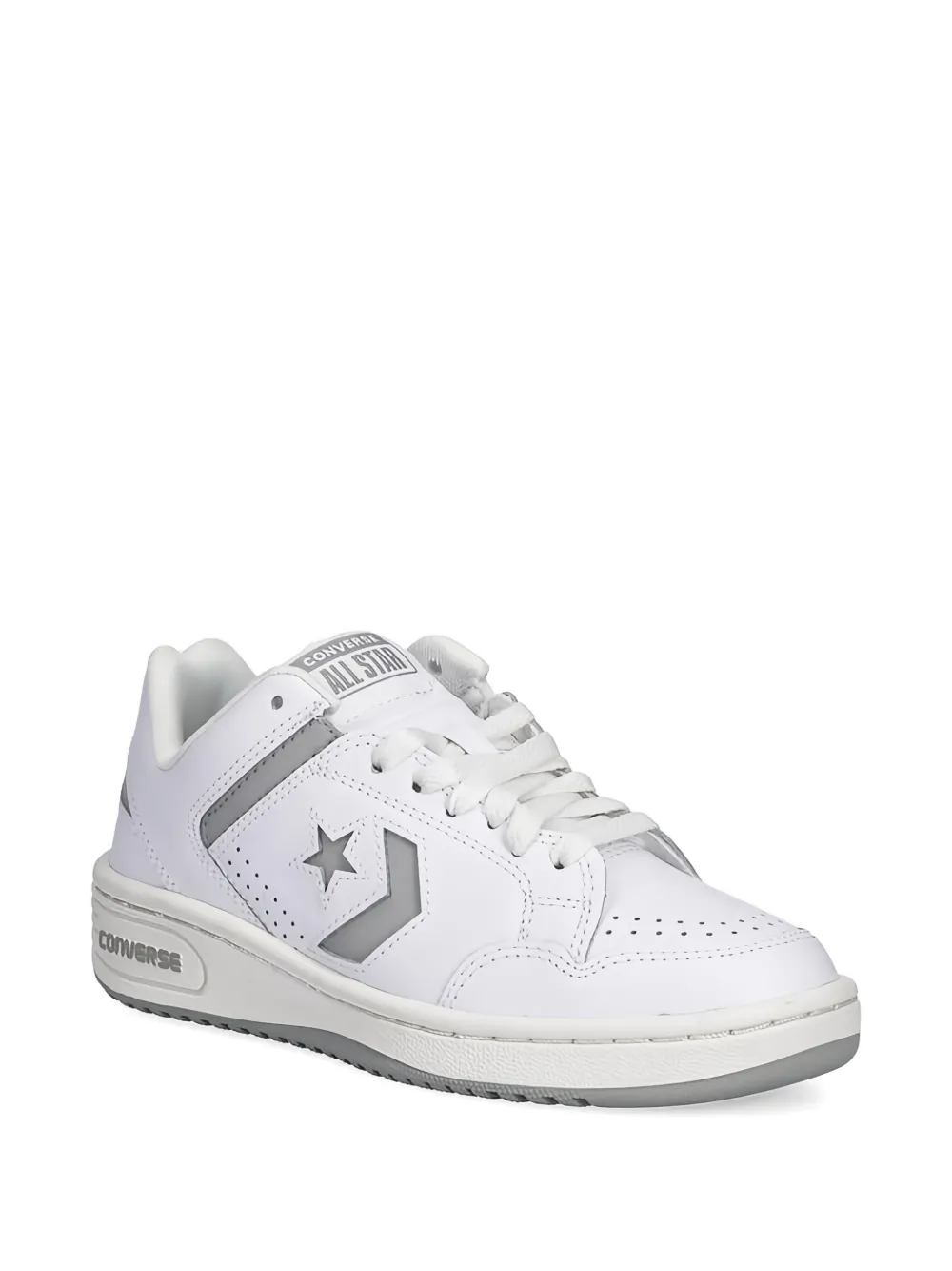 Converse Kids' Weapon Perforated Sneakers In White
