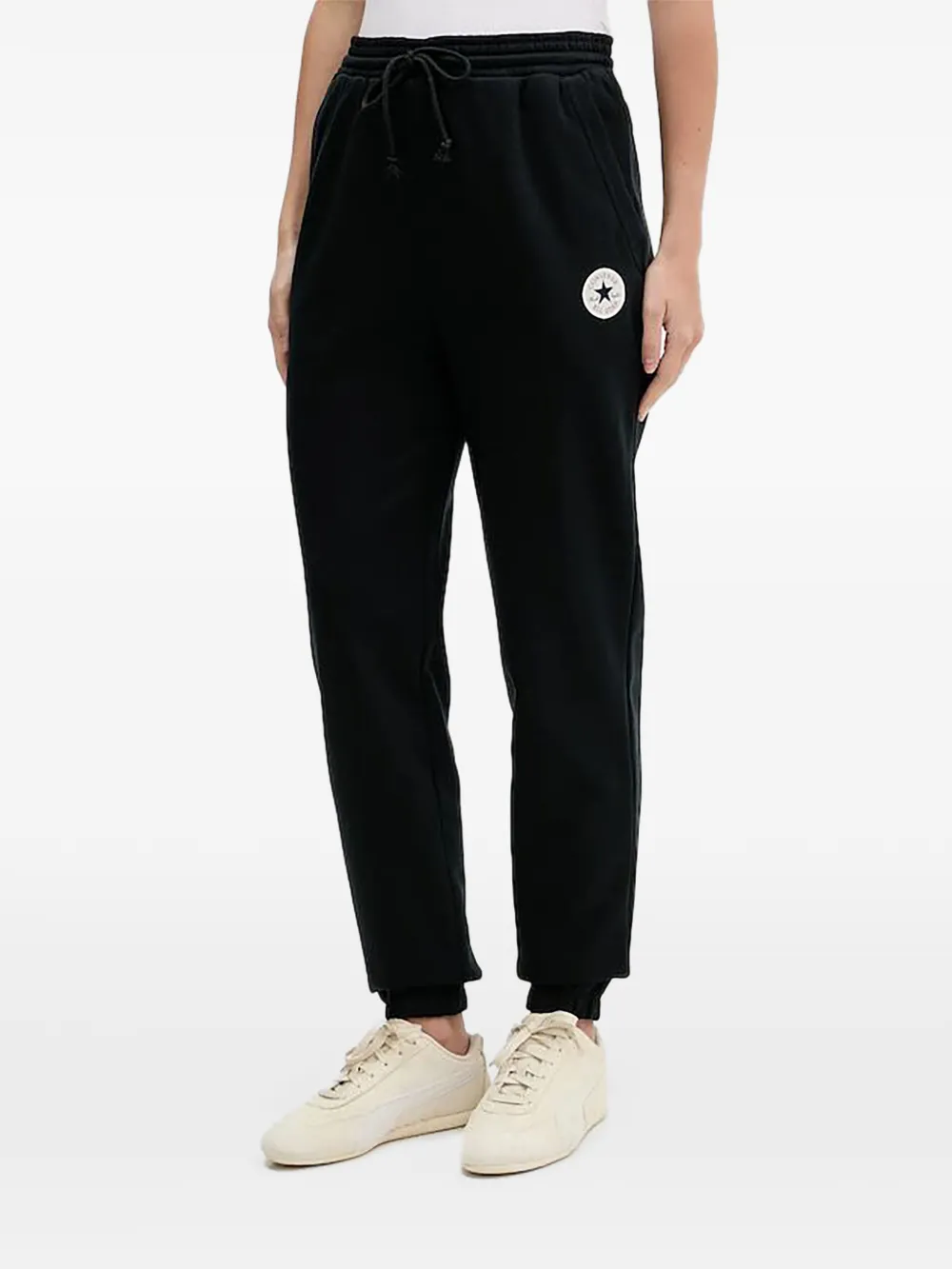 Converse drawstring logo track pants - Nero