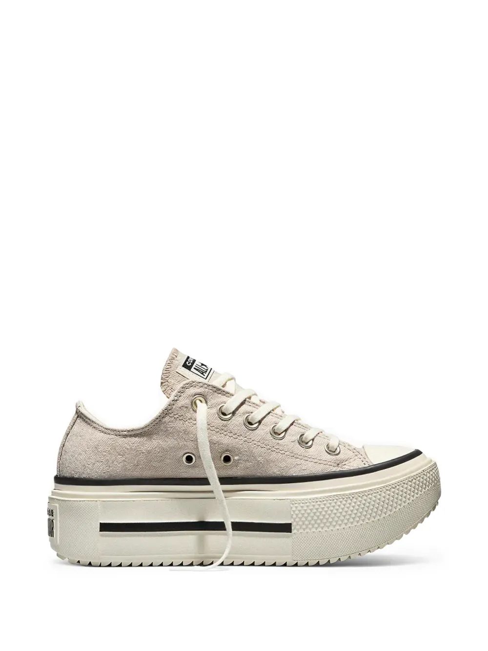 Converse Chuck Taylor All Star Lift Double Stack platform sneakers Beige