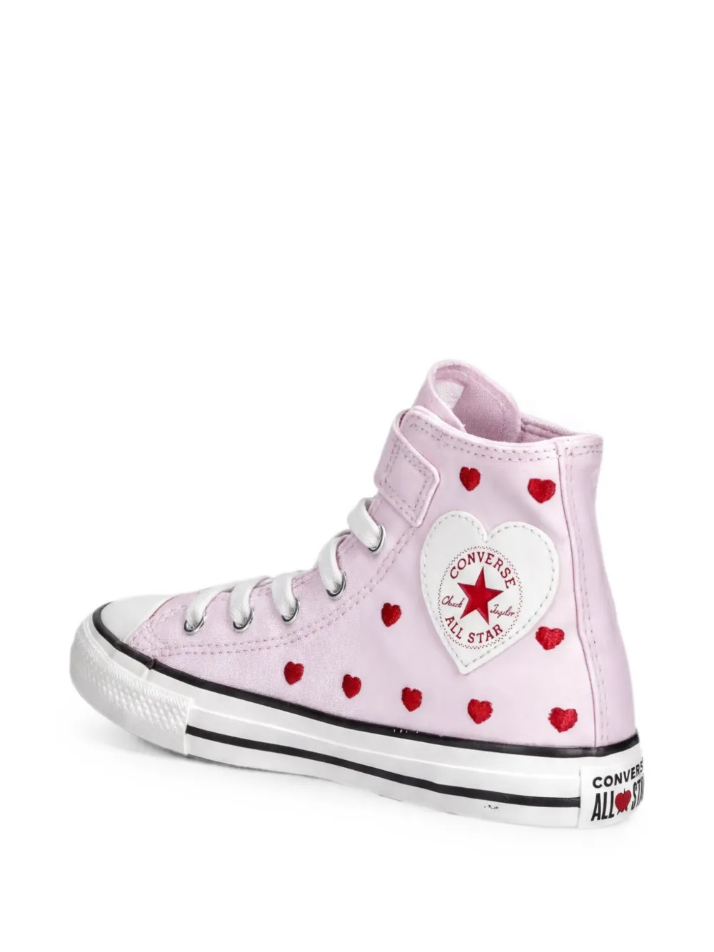 Converse Kids Chuck Taylor All Star sneakers met geborduurd hart Roze