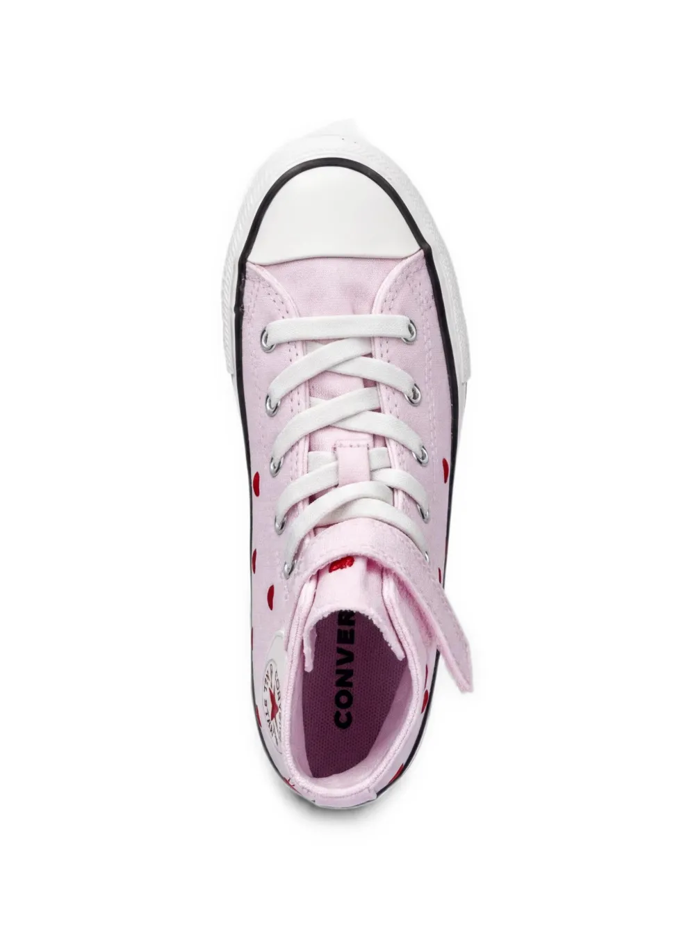 Converse Kids Chuck Taylor All Star sneakers met geborduurd hart Roze