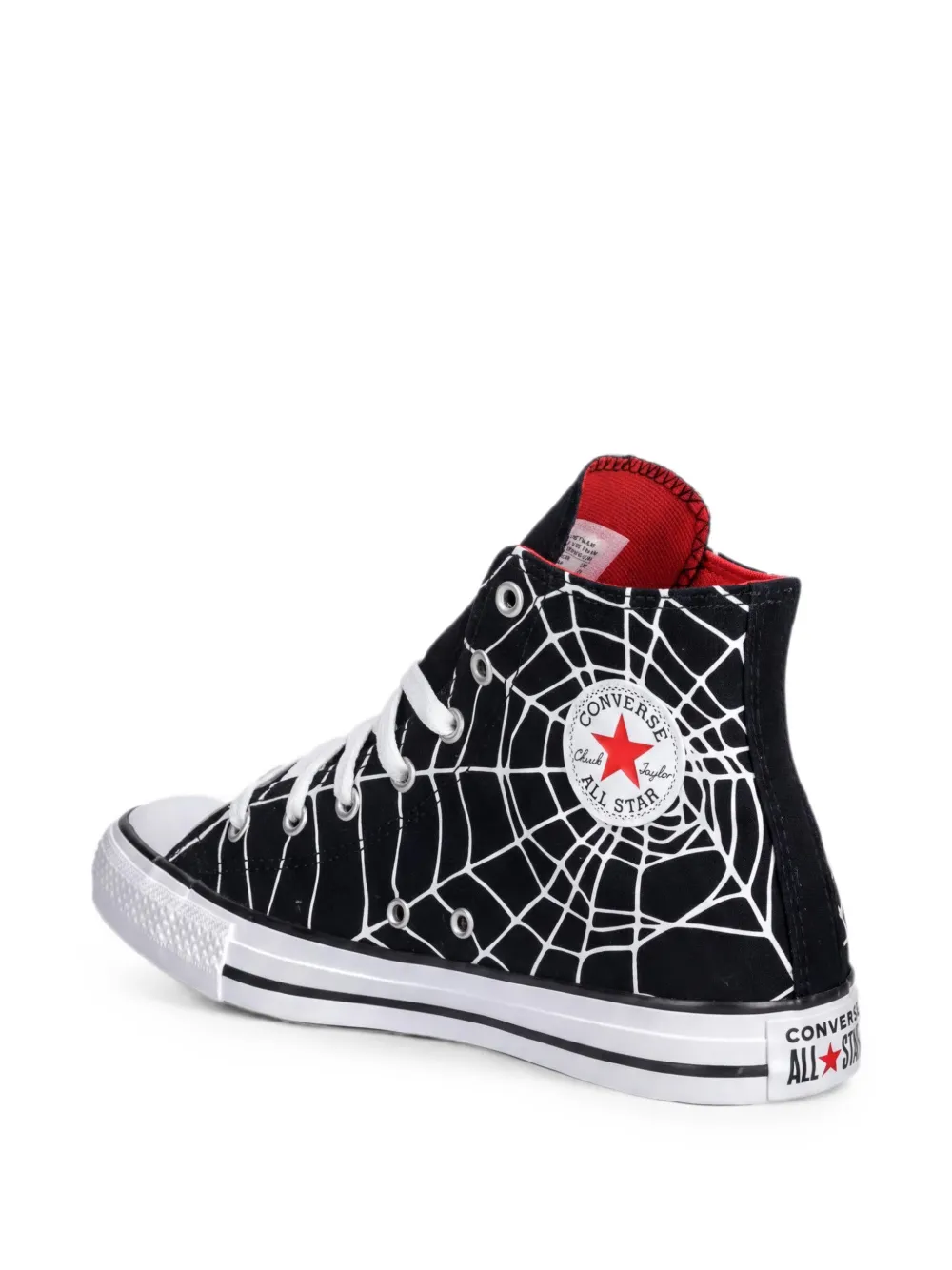 Converse Kids Chuck Taylor All Star sneakers met spinnenweb-detail Zwart