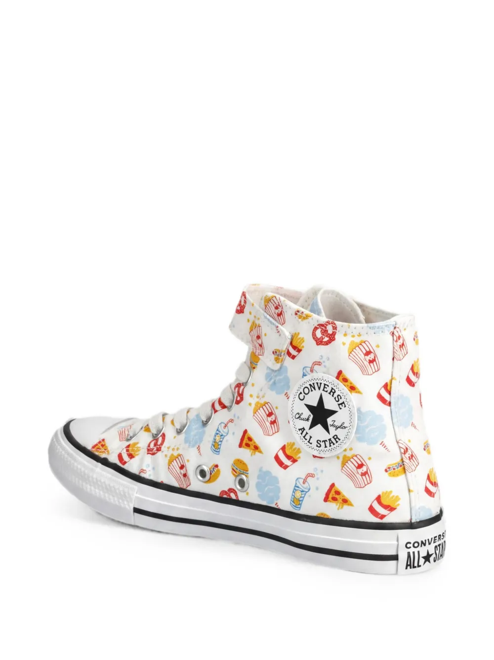 Converse Kids Chuck Taylor All Star food-print sneakers Wit