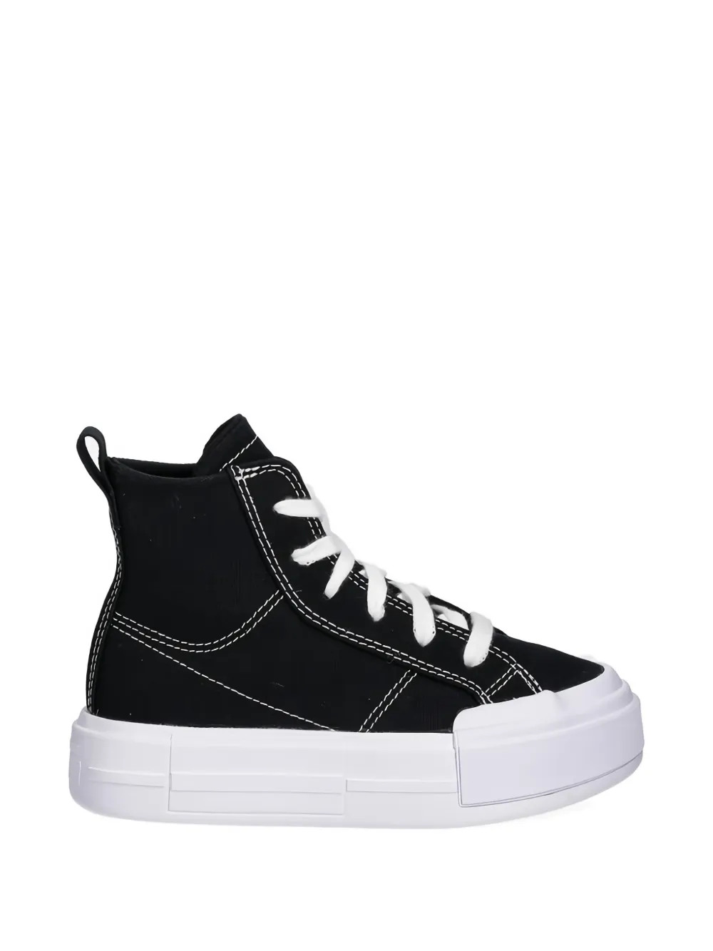 Converse Kids high-top platform sneakers Zwart