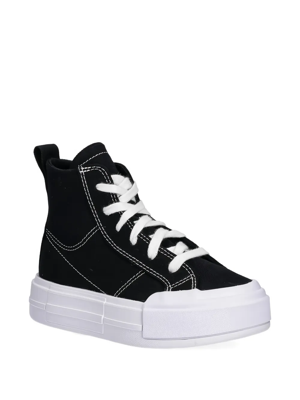 Converse Kids high-top platform sneakers Zwart