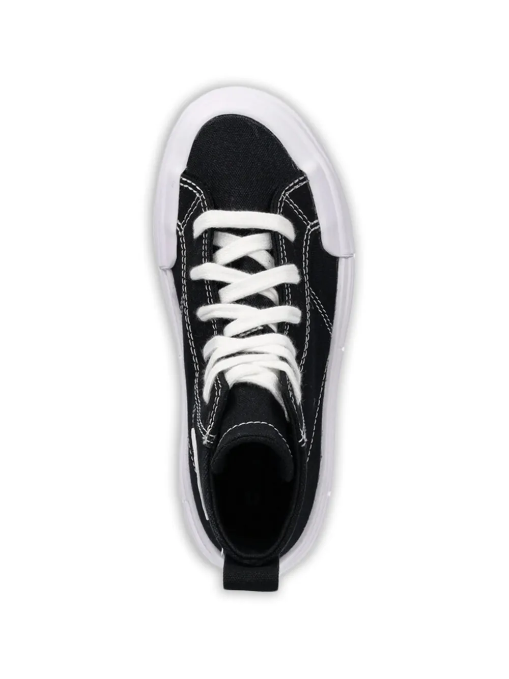 Converse Kids high-top platform sneakers Zwart