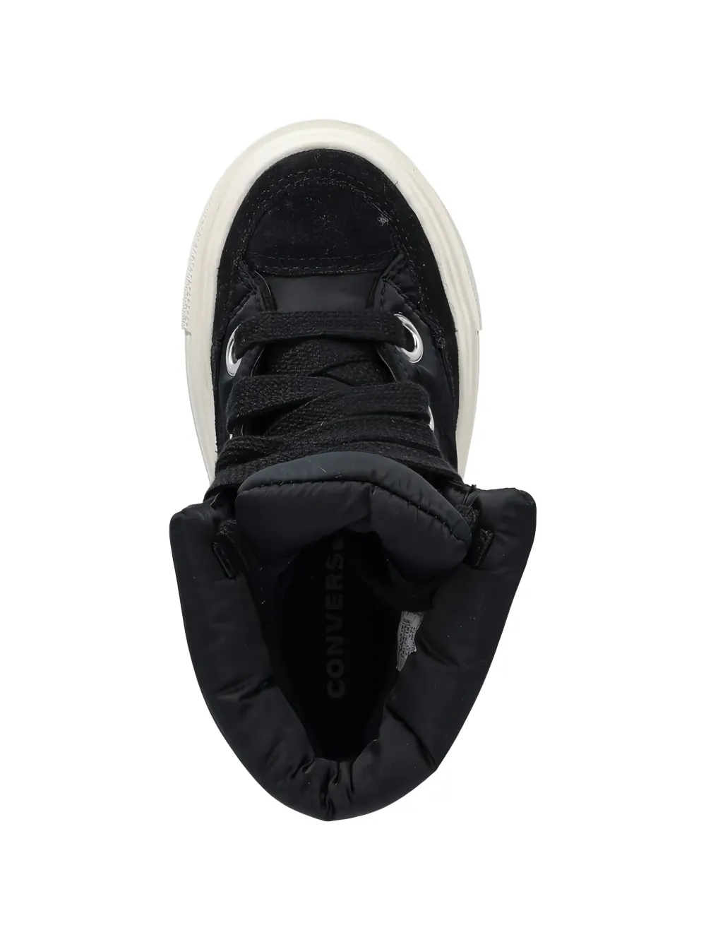 Converse Kids padded suede boots Zwart