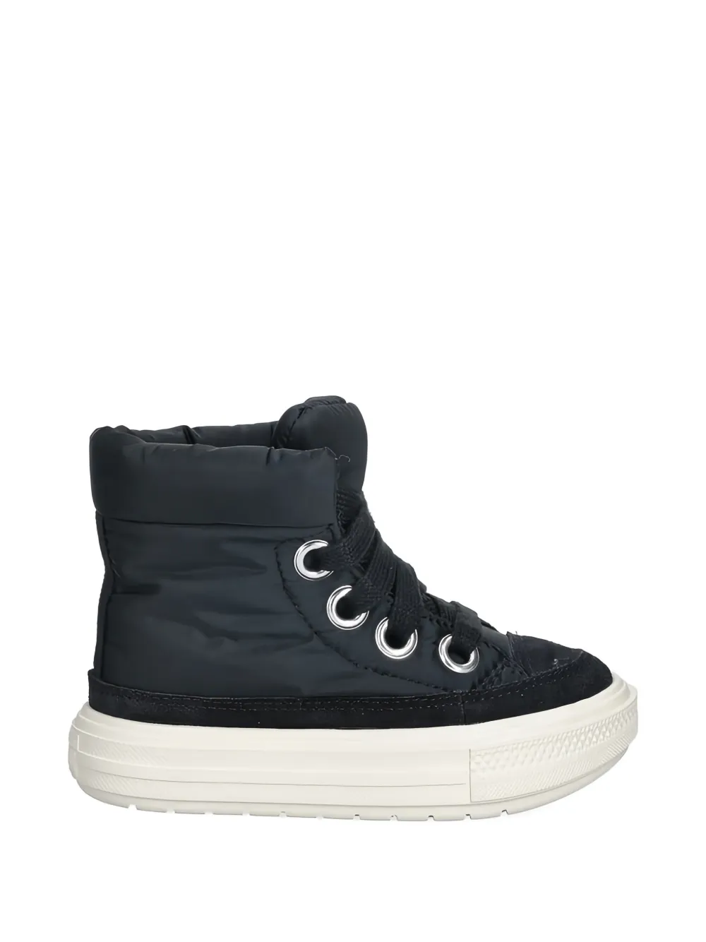 Converse Kids padded suede boots Zwart