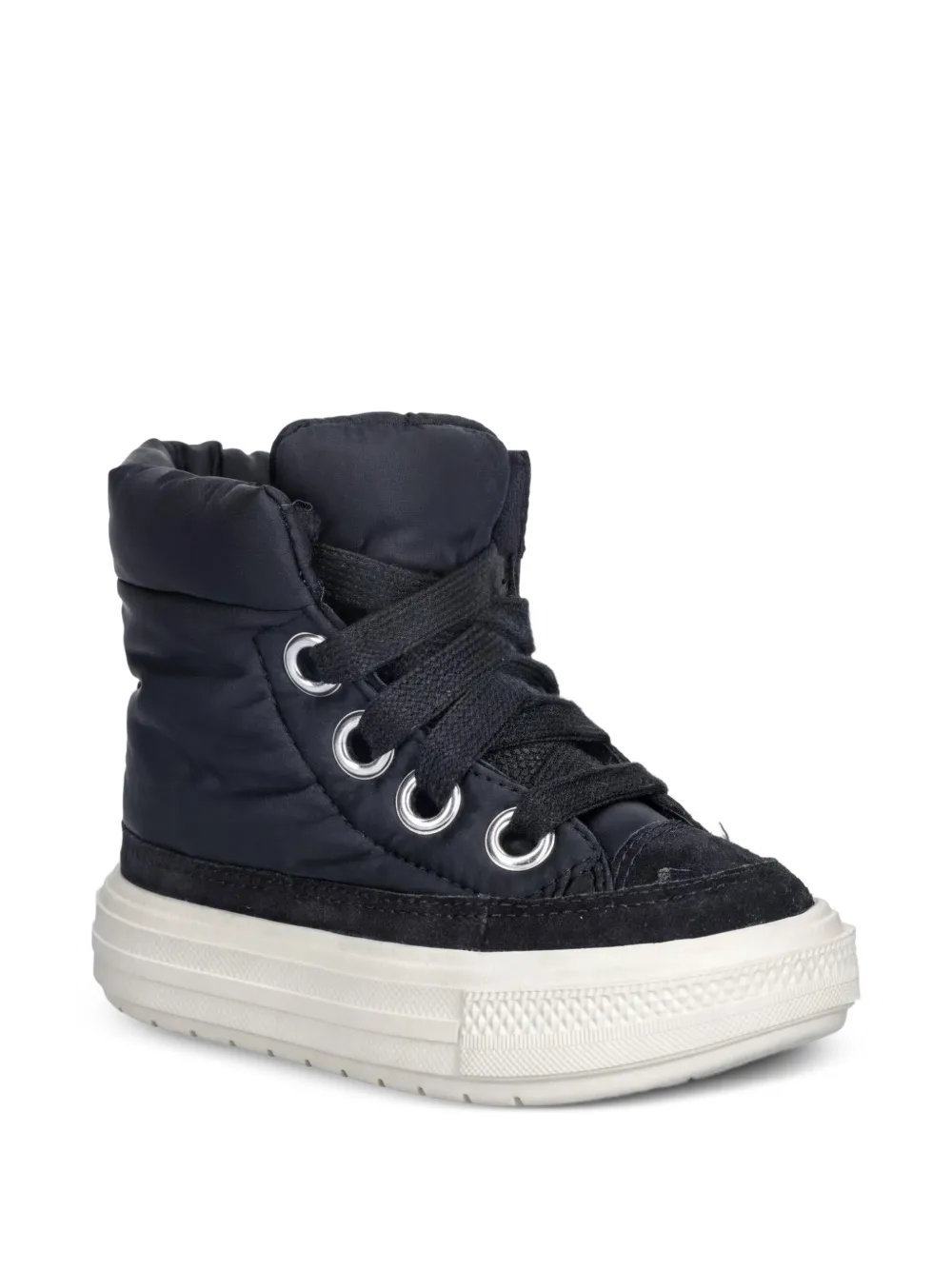 Converse Kids Gewatteerde suède laarzen Zwart