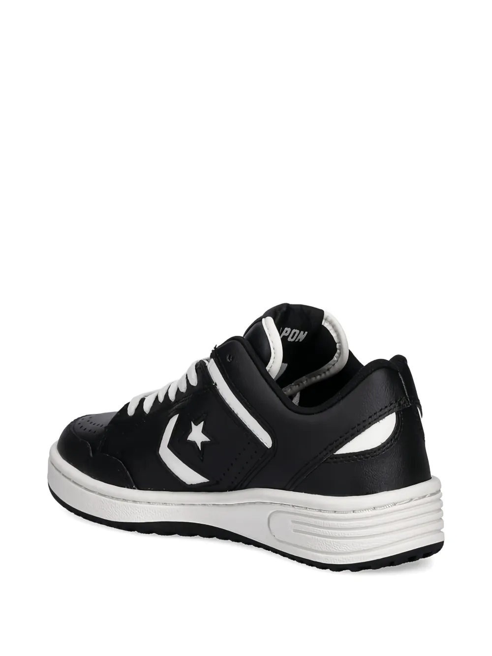 Converse Kids Weapon logo lace-up sneakers Zwart