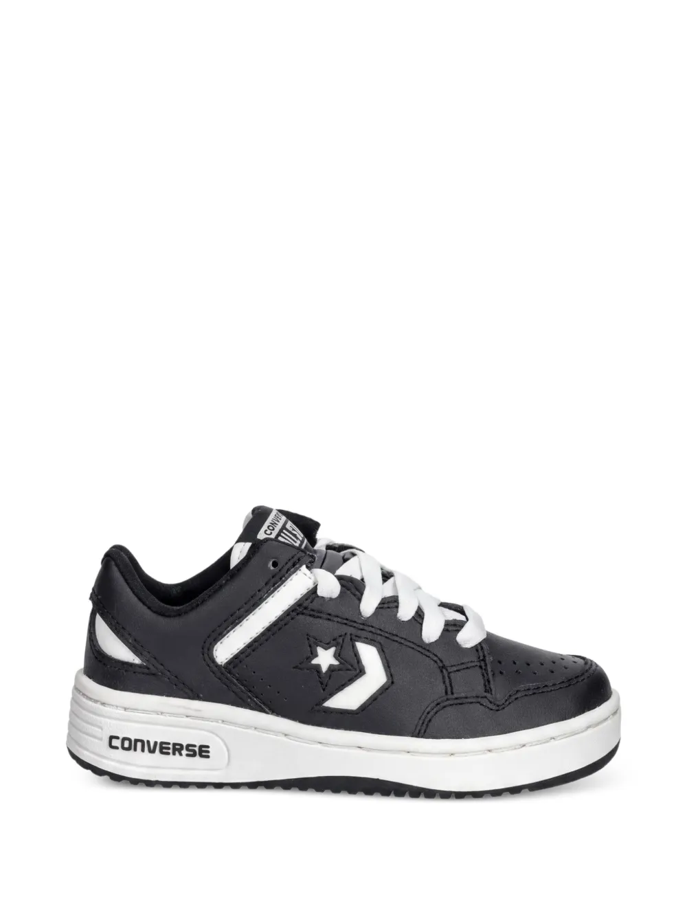 Converse Kids Weapon logo-detail lace-up sneakers - Nero