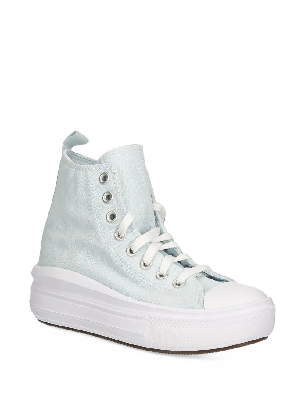 Converse Kids platform-heel sneakers - Blau