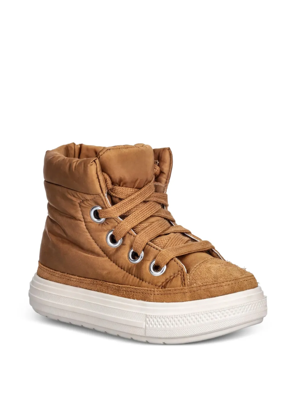 Converse Kids Gewatteerde veterlaarzen Bruin