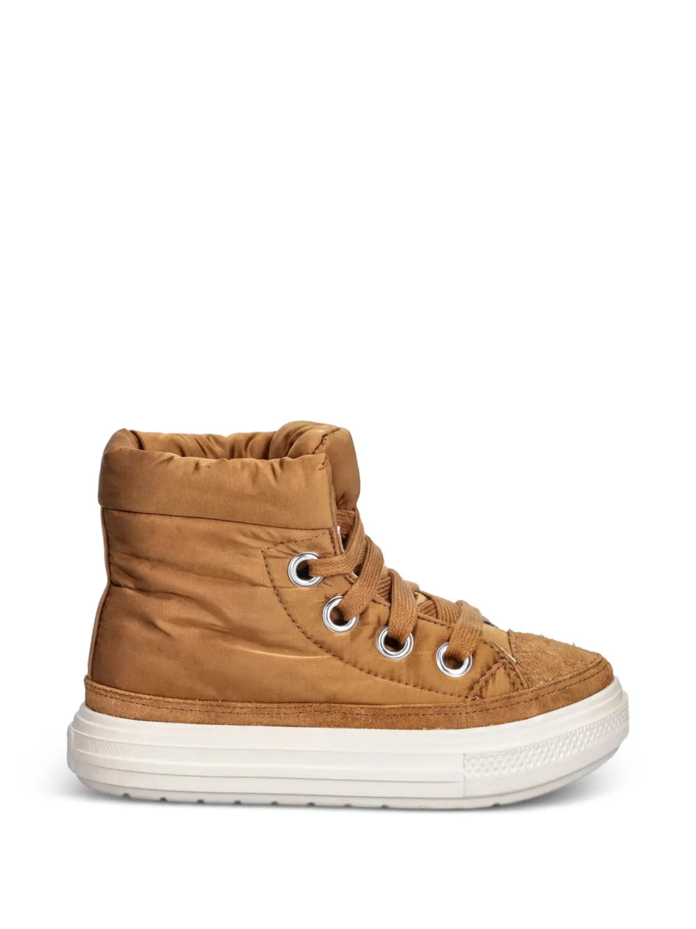Converse Kids Gewatteerde veterlaarzen Bruin