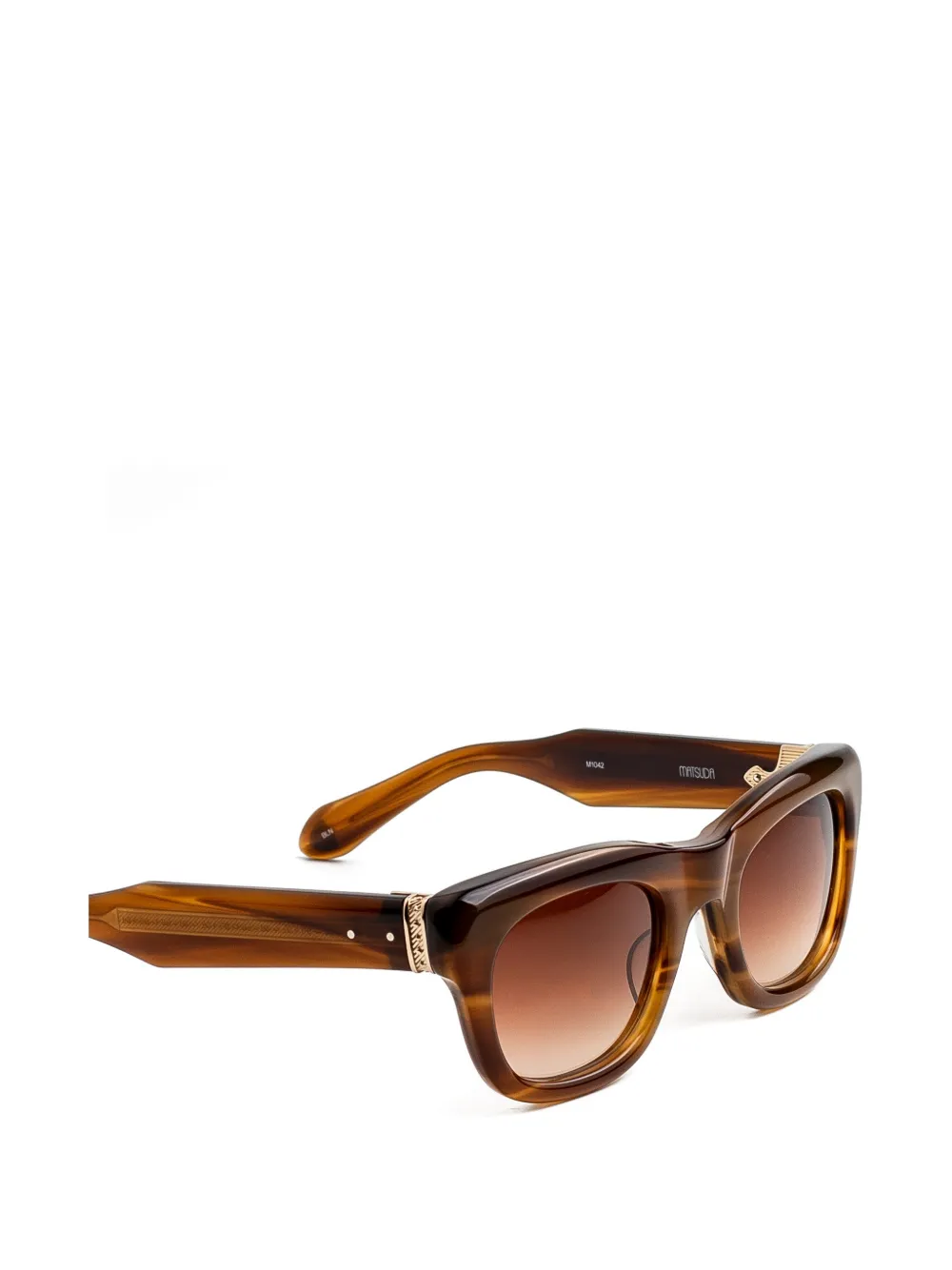  Matsuda M1042 Sunglasses - Brown 