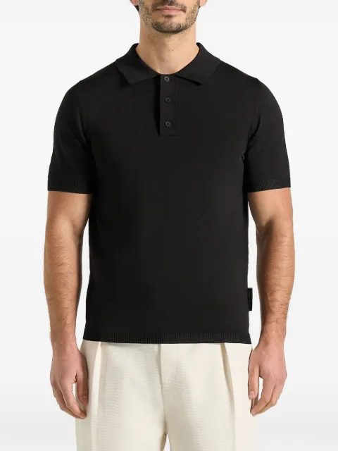 Manière De Voir Bryn ribbed polo shirt