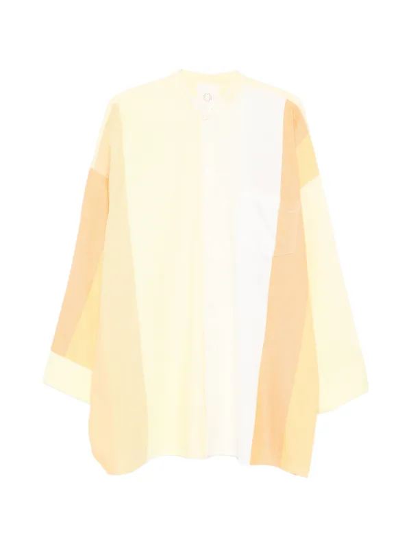 Marrakshi Life Panel Pocket Shirt in Yellow