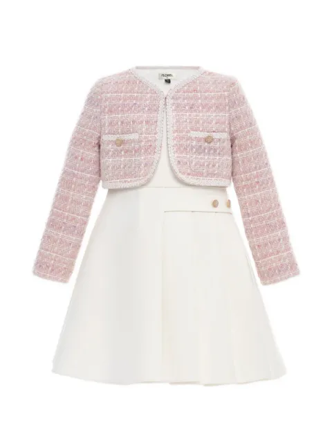 Dress & Fleur Florel pleated dress set