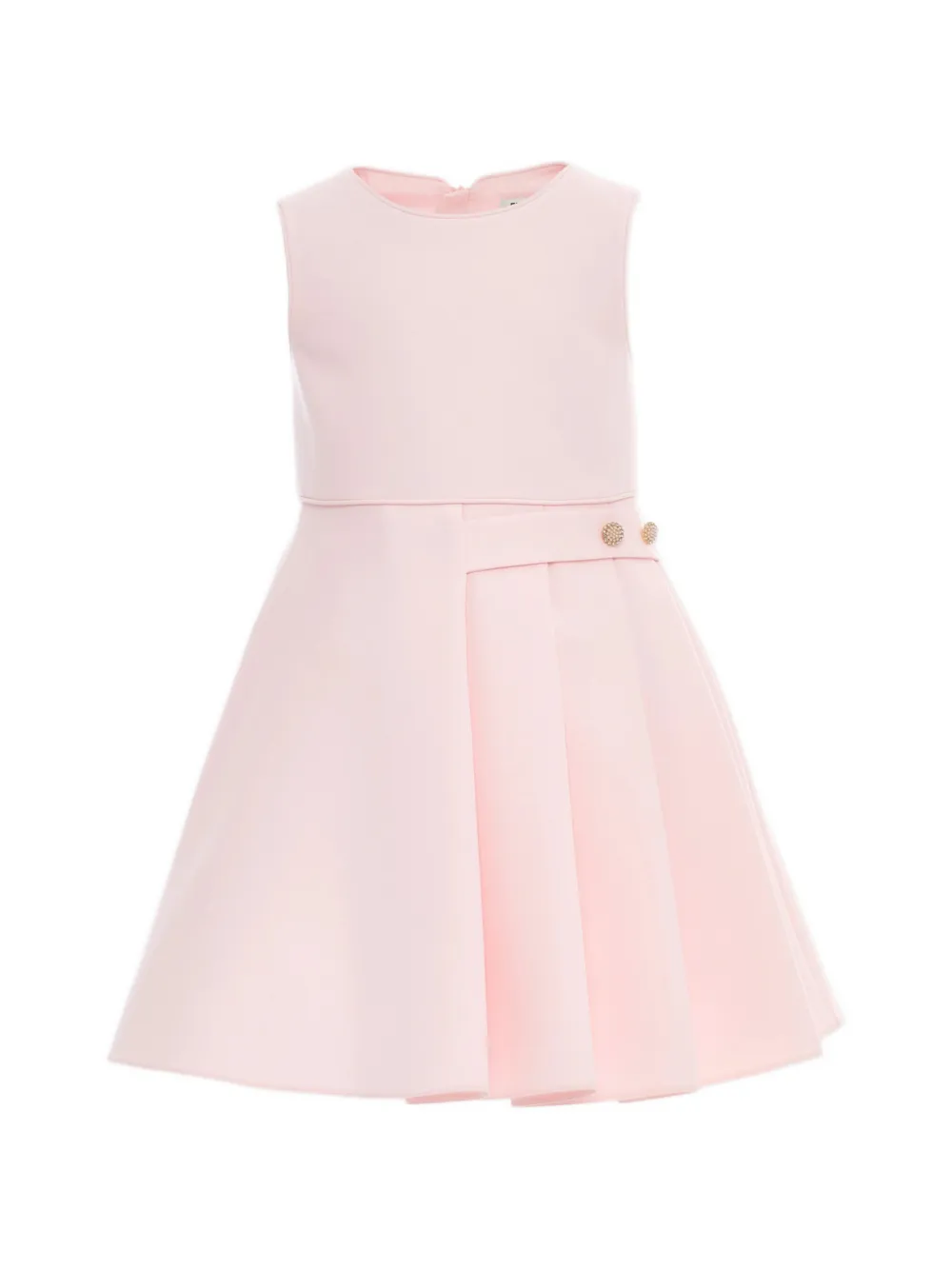 Dress & Fleur Florel tweed jurk set Roze