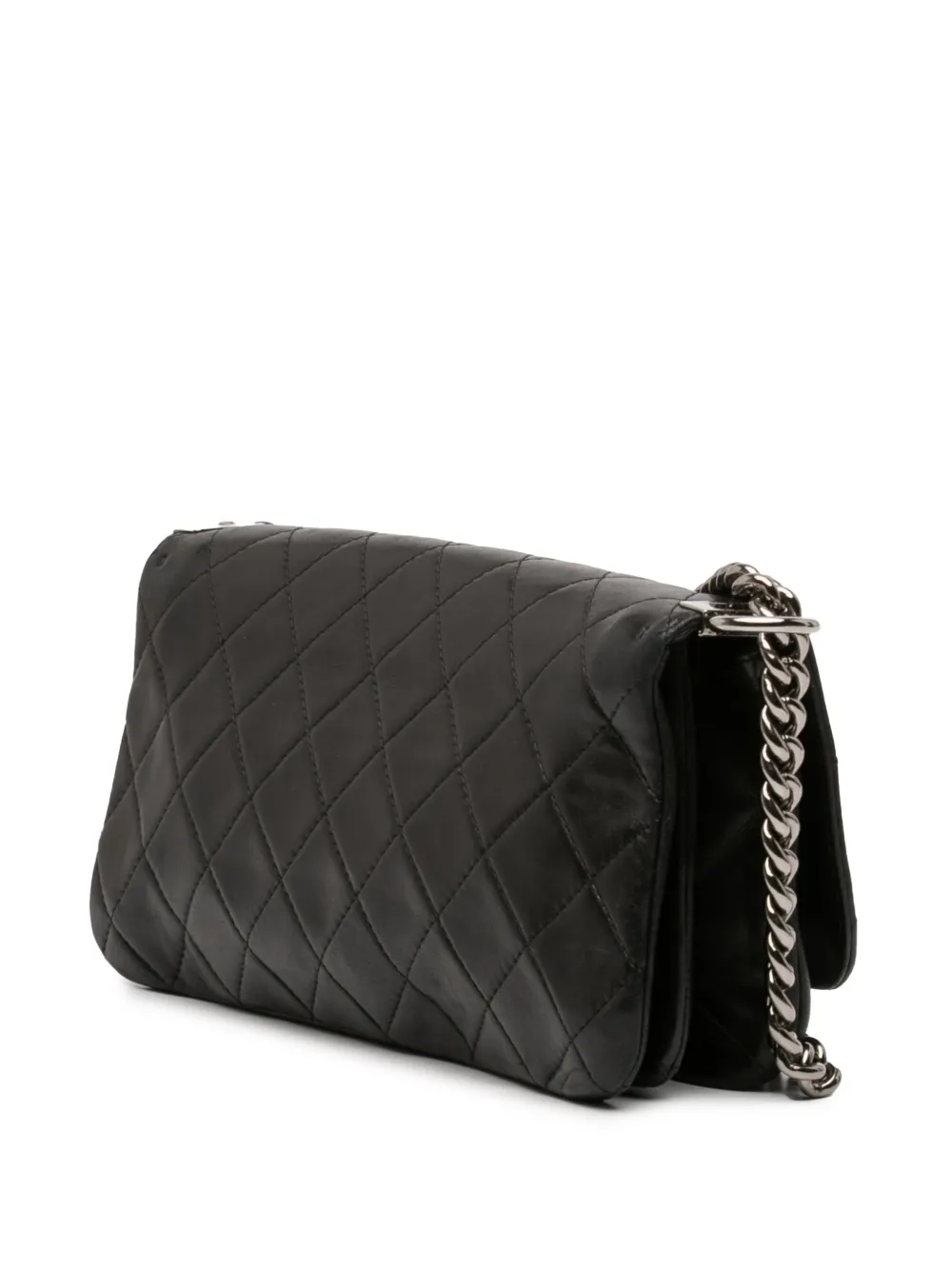 2012 Quilted Lambskin Boy Accordion Flap Crossbody Bag