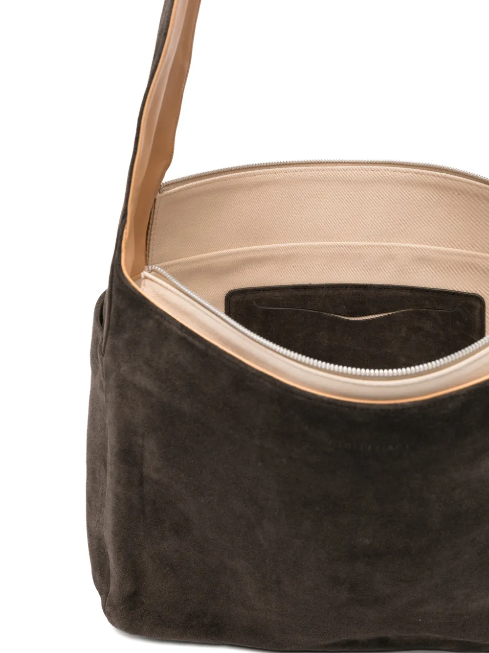 OUR LEGACY Grande Brick suède shopper Bruin