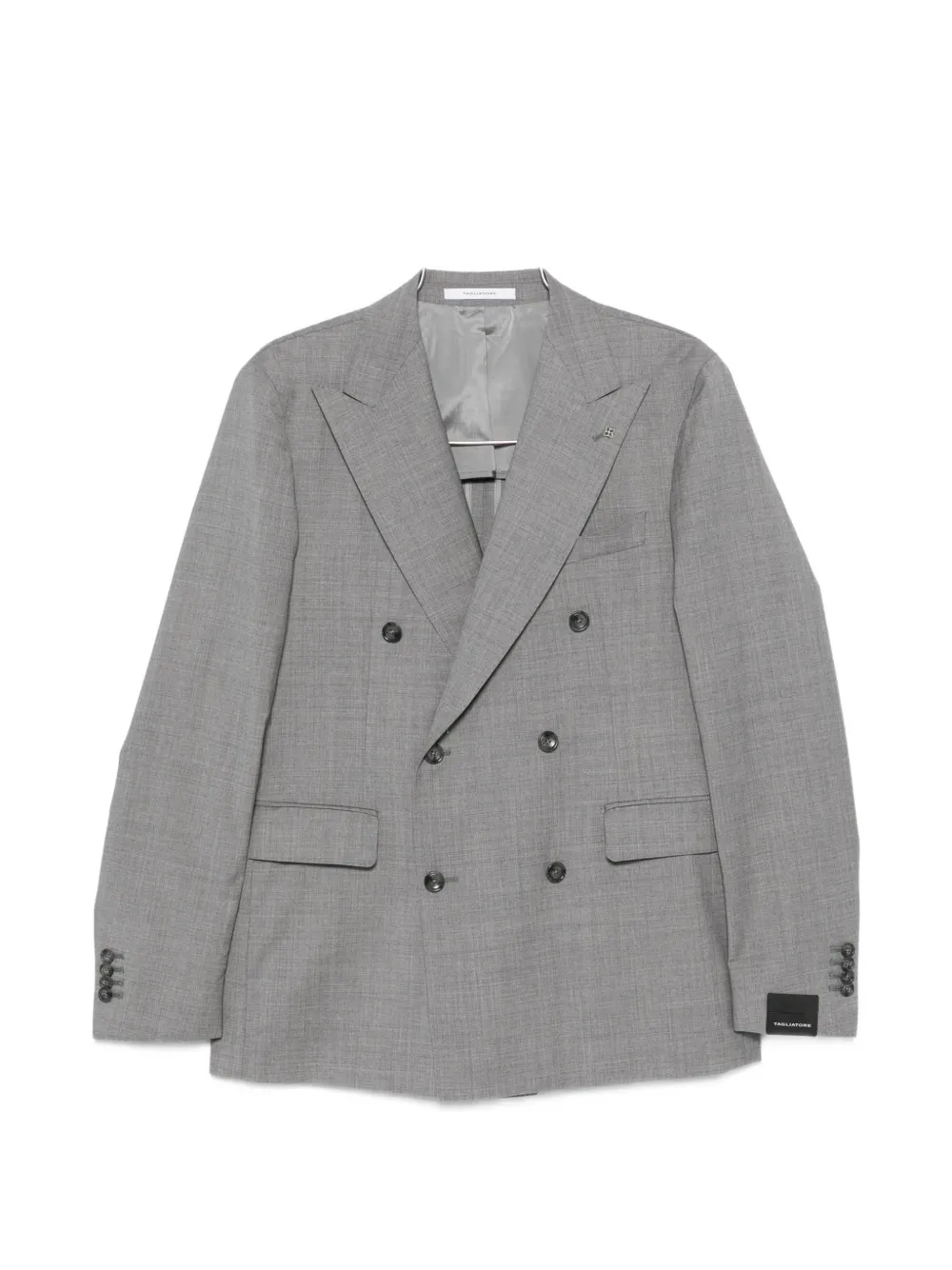 Tagliatore double-breasted suit - Grigio
