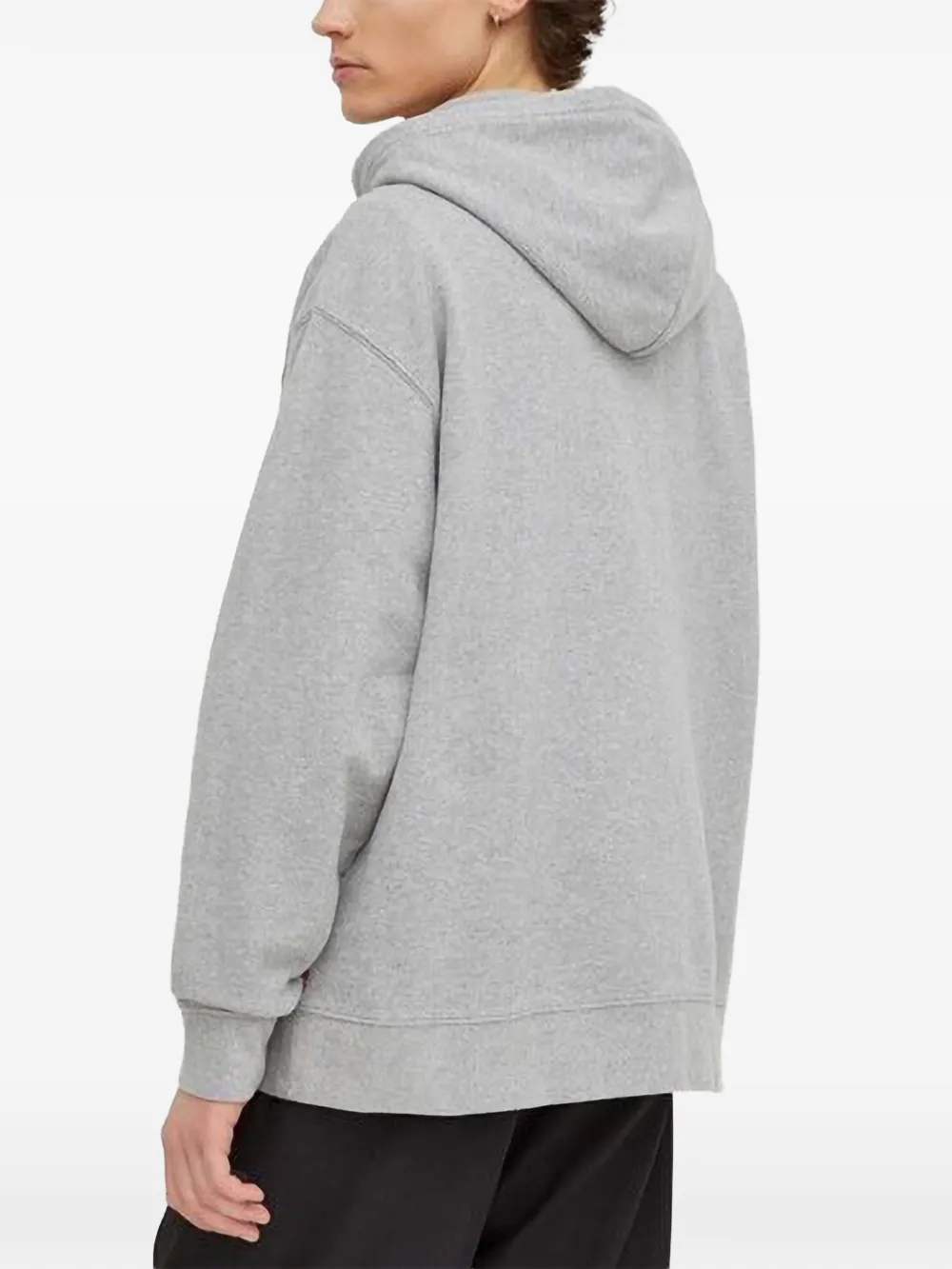 Levi's logo-detail hoodie Grijs