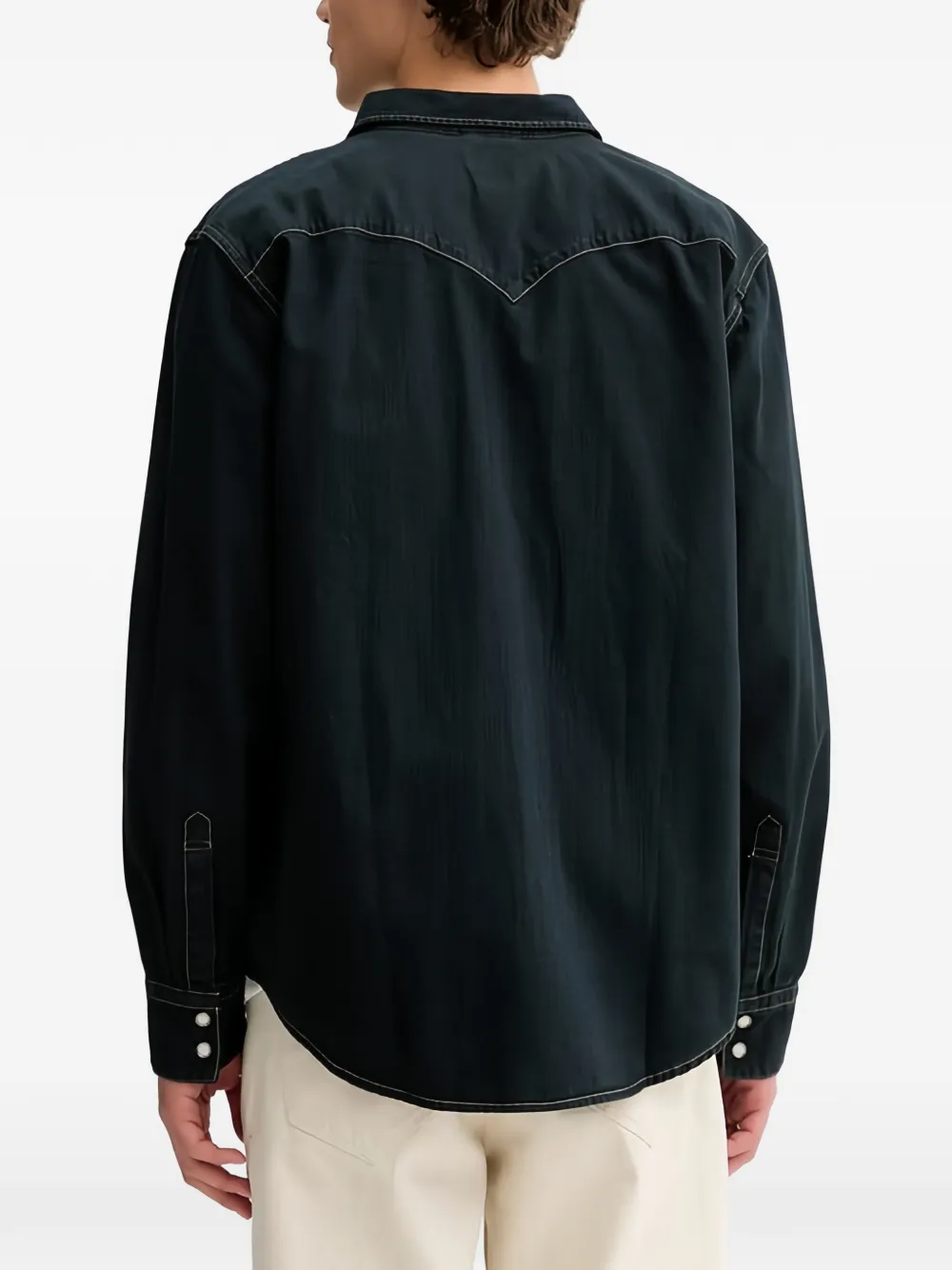 Levi's Overhemd met borstzak Groen