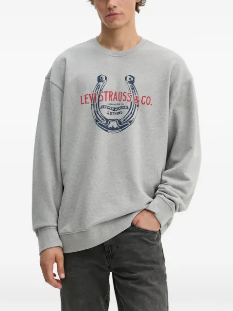 Levi's logo-print sweater