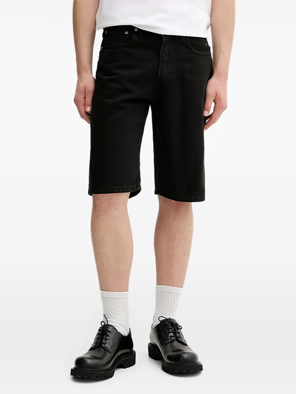 Levi's back-patch shorts - Nero