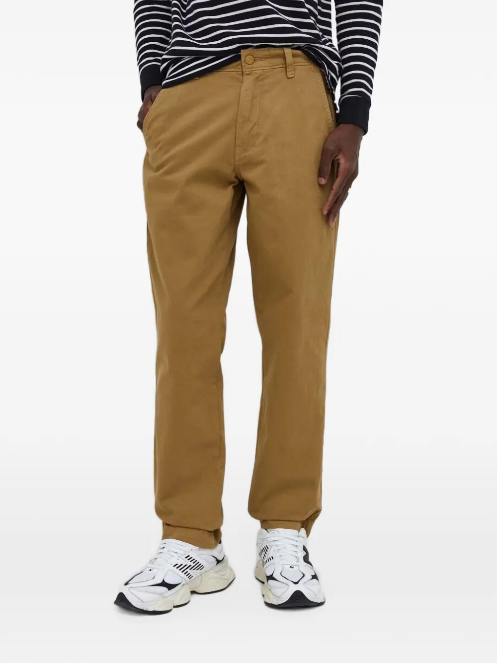 Levi's button-fastening chino trousers - Braun