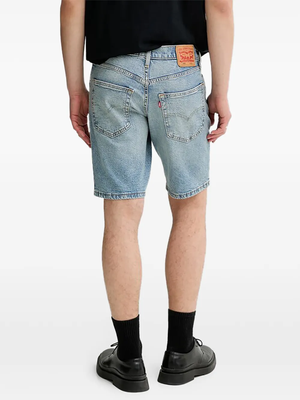Levi's Denim shorts met zakken Blauw